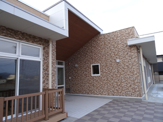 Ishinomaki-Higashi Nursery School. January 2014 Completion of Construction.