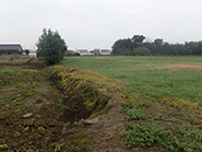 石巻たから保育園建設　2015年8月　建設予定地