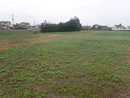 Ishinomaki-Takara Nursery School Construction. August 2015 Planned construction site.