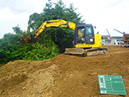 Ishinomaki-Takara Nursery SchoolConstruction. September 2015 Civil removal situation.