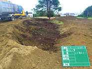 Ishinomaki-Takara Nursery School Construction. September 2015 Civil removal completion.