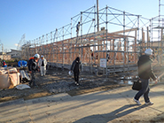 石巻たから保育園建設　2015年12月